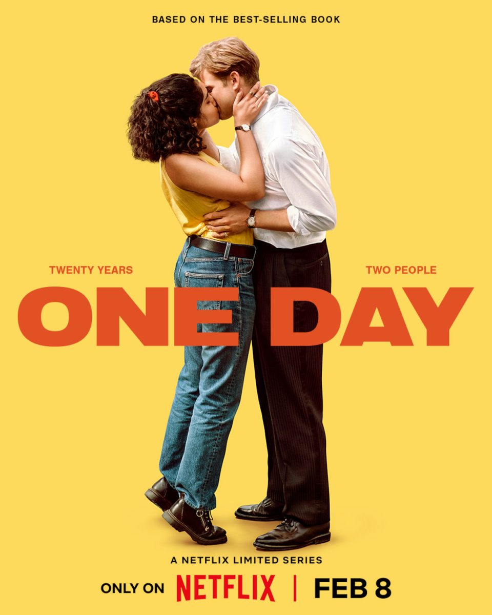 In One Day, two friends navigate lifes twists, with loves complexities, over decades. (Photo by Focus Features)