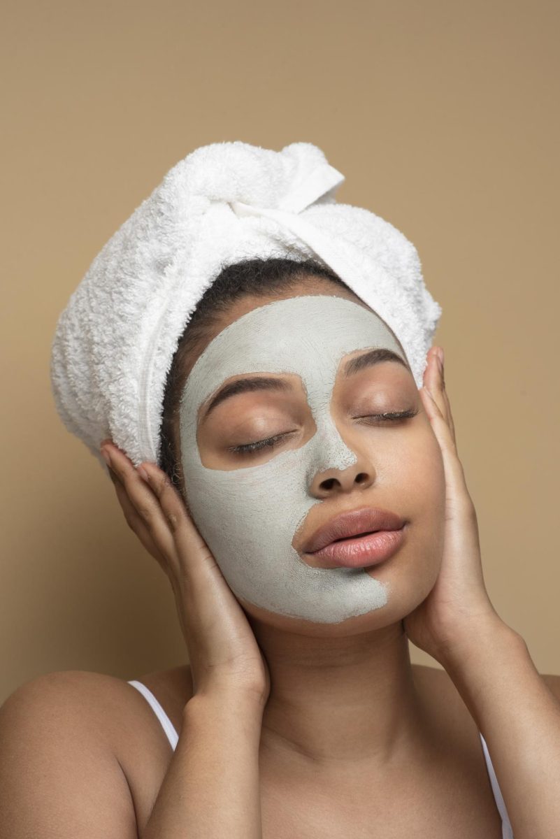 Wearing face masks is a great way to take care of your skin. 