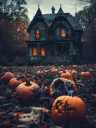 This picture is a haunted house with a real creepy factor. (Freepik)