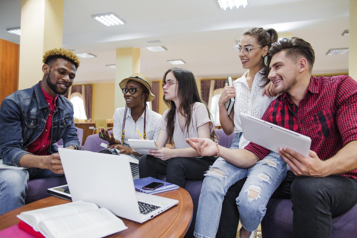 College fosters future success and helps grow a community for young people after high school, while still allowing students to achieve higher education and grow. (Freepik) 