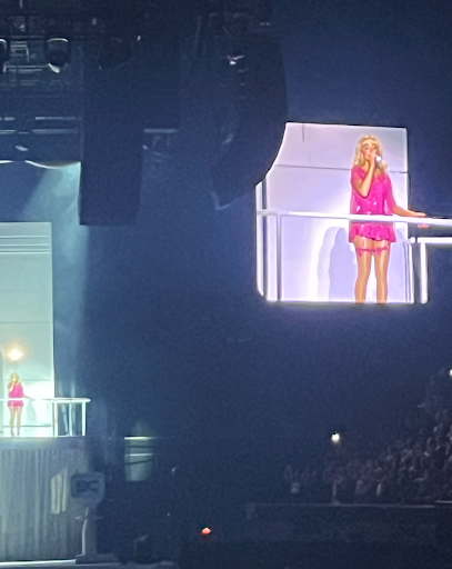 Sabrina Carpenter at her concert on the Short n' Sweet Tour in L.A..