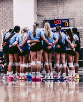 LOHS girl volleyball. (Coach Destiney)
