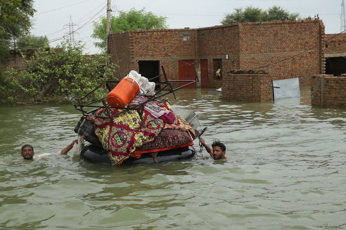 Monsoons in Pakistan wreak havoc that devastates the region, with people’s livelihoods floating away. (PC: NPR news)