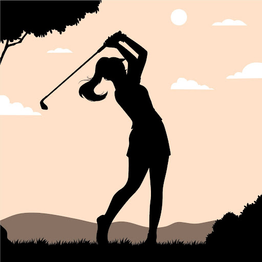 A girl golfing. (Freepik)