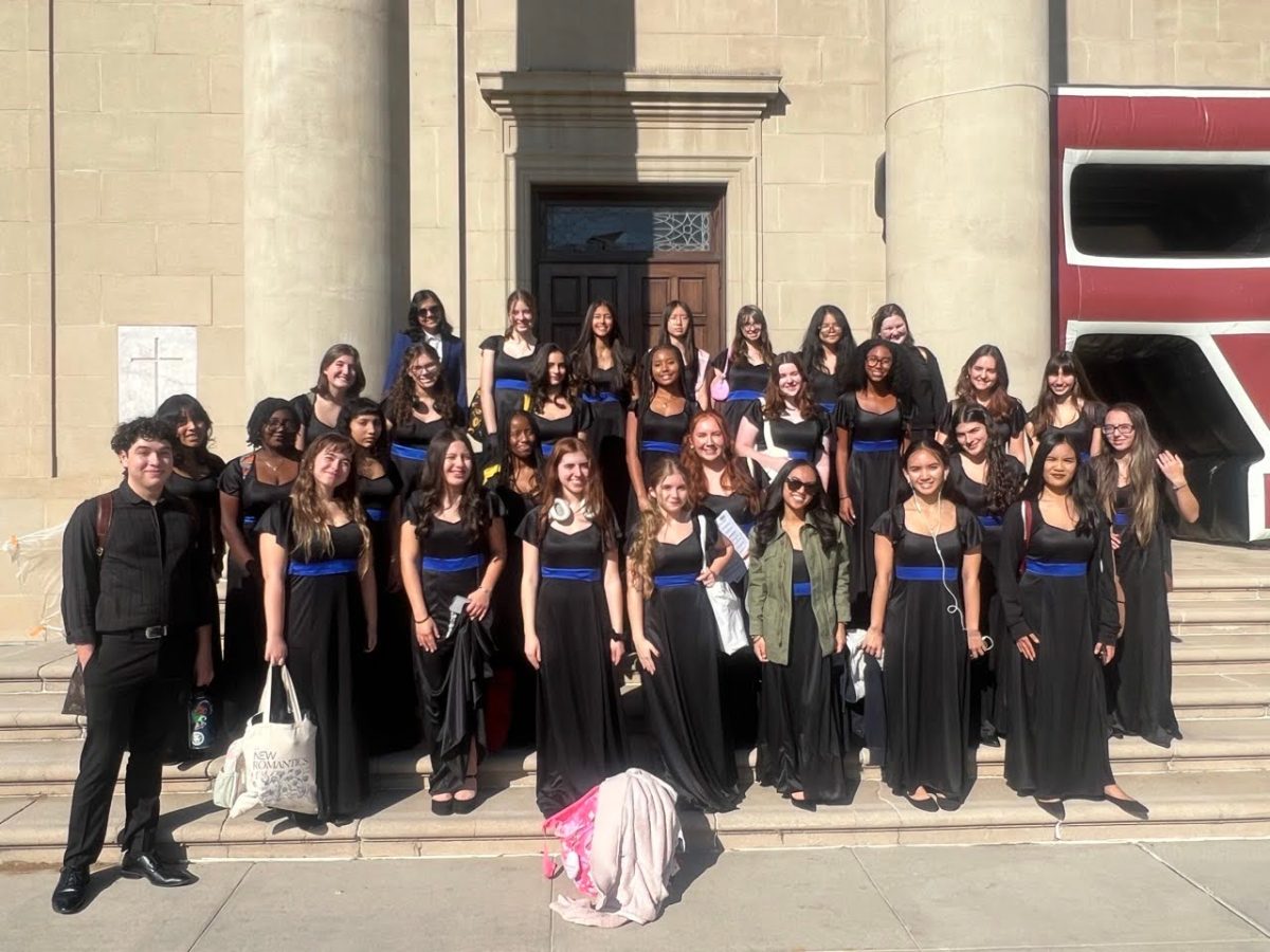 LOHS Choirs returned to Redlands for the Treble Festival and performed beautifully with the help of students to conduct. (LOHS Choirs)