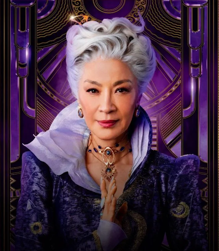 Michelle Yeoh playing Madam Morrible in the new Wicked movie. (Reddit)