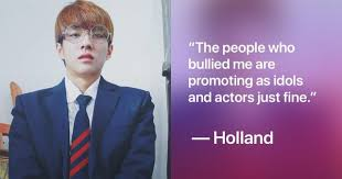 An idol getting bullied for his beliefs and support to the LGBTQ+ community