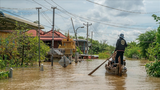 Flooding in Asia