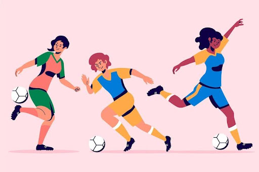 The growth of girl soccer is all over the world. (Freepik)