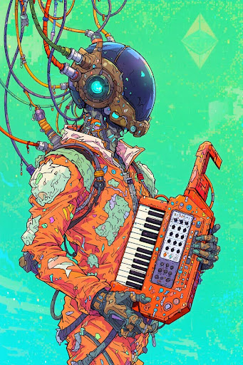 Spotify welcomes AI to its platform with open arms, profiting from artists who are losing the opportunity to be seen. (Pinterest)