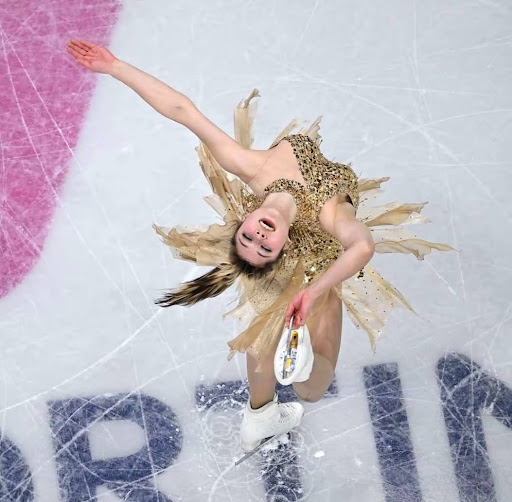 The iconic bird’s eye shot of Alyssa Liu’s performance at the Milan Winter Olympics 2026
